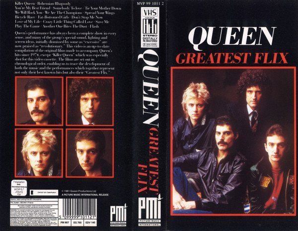 Tutti i VHS: Queen – Greatest Flix VHS – Usato da Remetschwil venduto da Hofiii