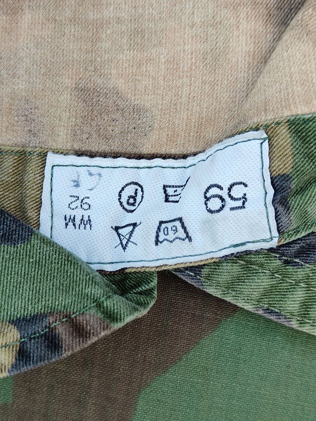 Schweizer Armee Uniformi: TAZ Ord. 1990 Mütze, Grösse 59 – Usato da Bauma venduto da SwissMilitaria 4