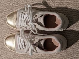 MarcCain Sneaker, Grösse 40, goldige Details