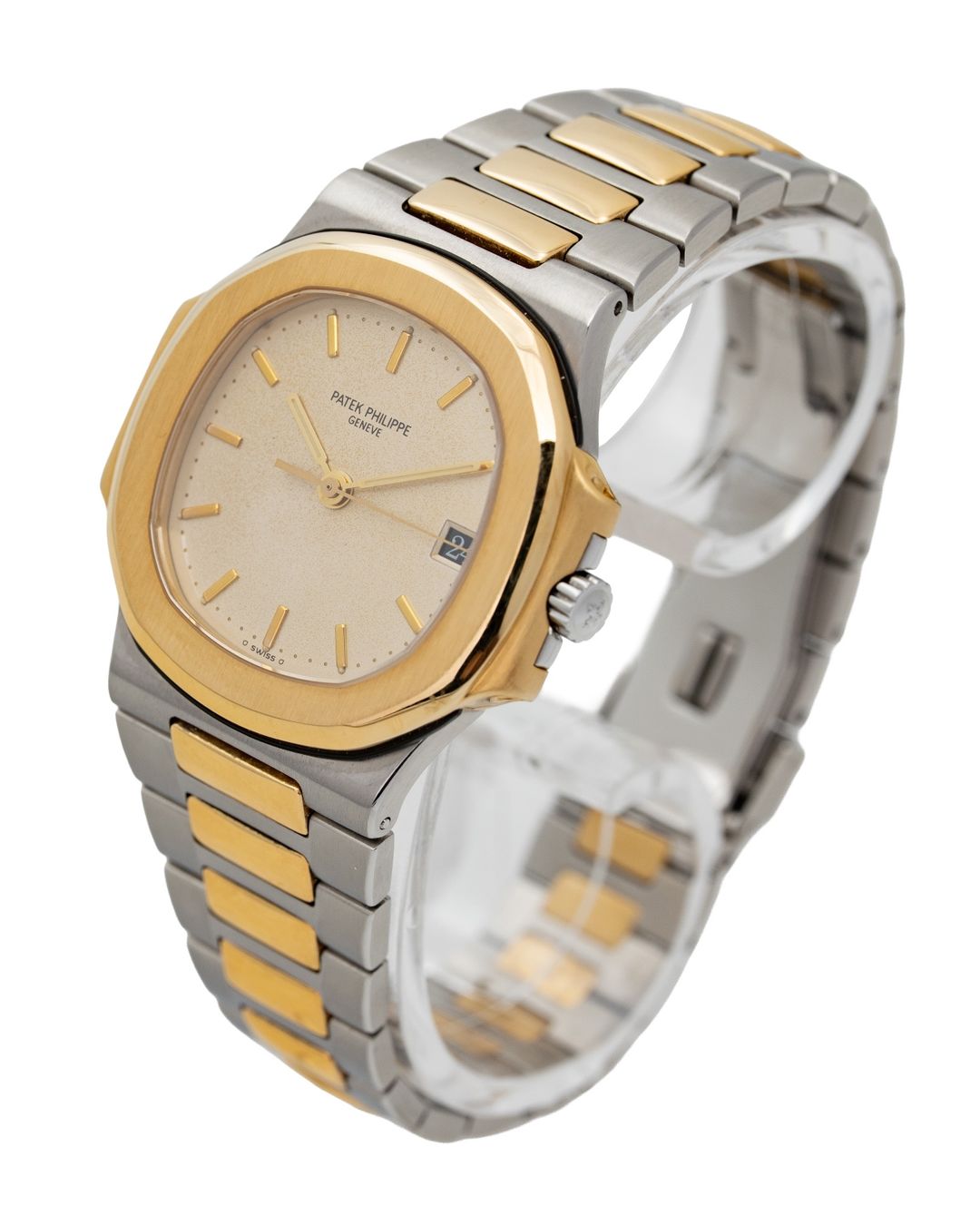 Patek Philippe Orologi: Patek Philippe Nautilus 3800 White ceramic dial with extract – Usato da Genève venduto da aspaklariacollection 2