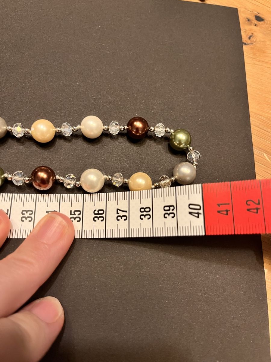 Perle (finte): Schöne Perlenkette bunt, Schmuck, Geschenk – Nuovo (secondo la descrizione) da Breitenbach venduto da Alice_xy 1