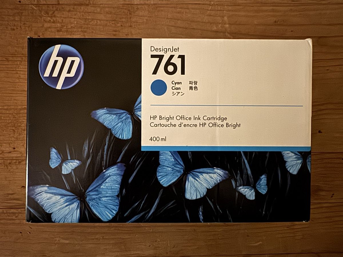Hewlett Packard Cartucce per stampanti & toner: hp DesignJet 761 Cyan – Nuovo e nell'imballaggio originale da Dietikon venduto da c.froehlich
