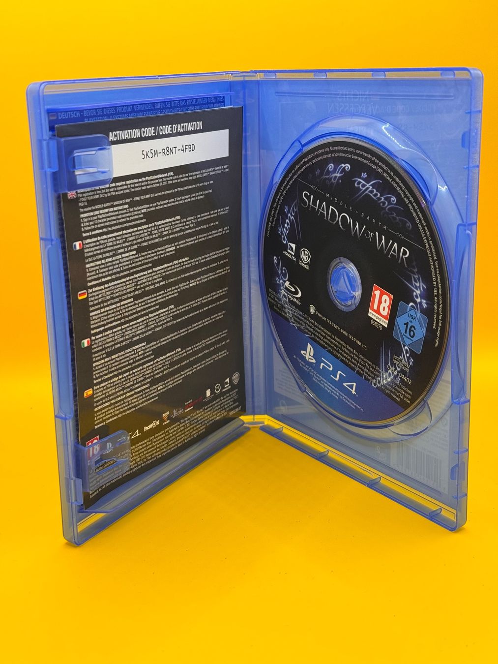 Sony Giochi: PS4 Game: Mittelerde: Schatten des Krieges – Usato da Oberwil b. Zug venduto da silver2024 2