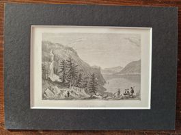 Giessbachfall am Brienzersee  -  um 1850