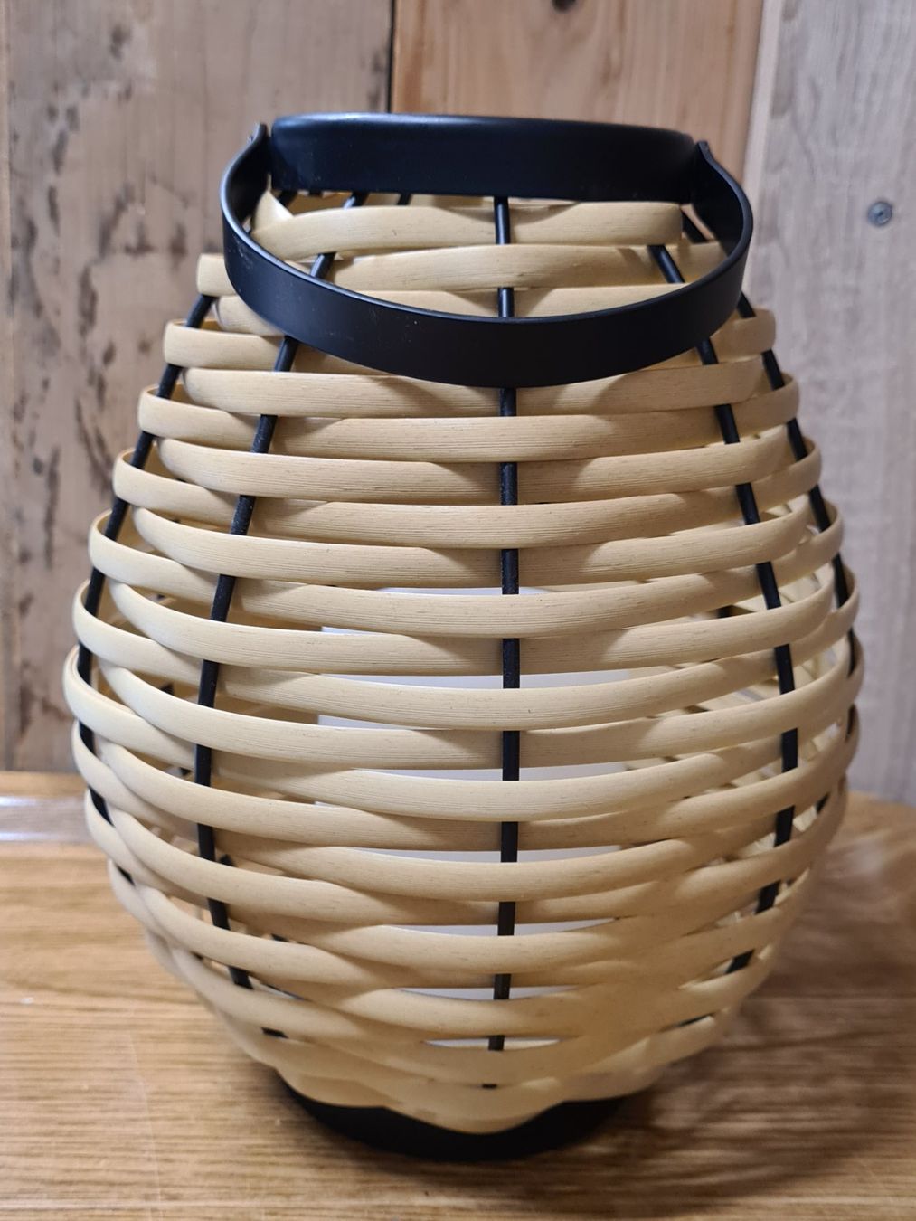 Tutte le decorazioni: Poly- Rattan Kerzen Halter, 24 cm – Usato da Amriswil venduto da kleindeko 2