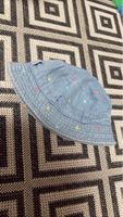 Sommerlicher Jeanshut mit Sternenmuster für kleine Köpfe 2/4
