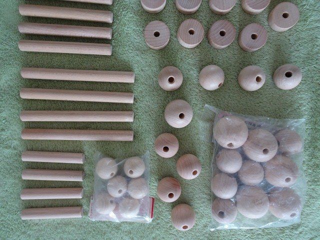 Kit bricolage: Basteln. Holzsachen 73teilig. NEU – Nuovo (secondo la descrizione) da Berikon venduto da Ponderoso 1
