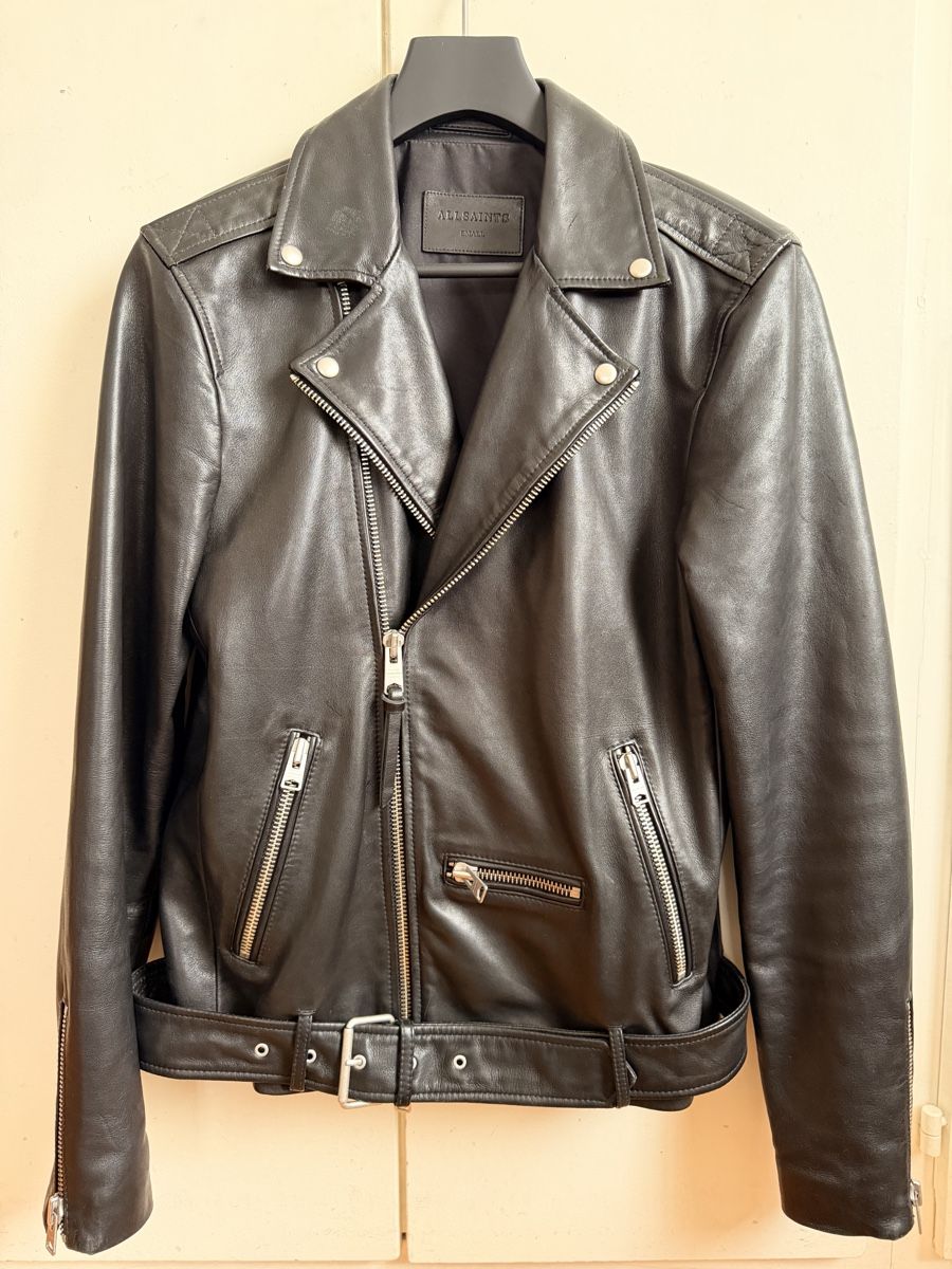 Allsaints Giacche: AllSaints Leather Jacket, Black, Size S – Nuovo (secondo la descrizione) da Crissier venduto da jul_mwk5 1