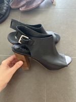 MAX Schuhe Schwarz Leder Grösse 39 guter Zustand