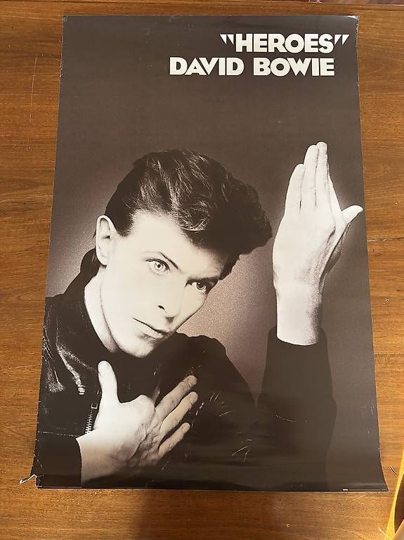 Foto & Immagini: Poster "Heroes" David Bowie 91X61cm – Usato da Viganello venduto da 597_k72f