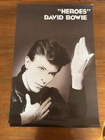 Poster "Heroes" David Bowie 91X61cm