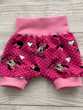 Kurze Pumphose Mitwachshose Minnie Mouse Gr. 50/56 NEU