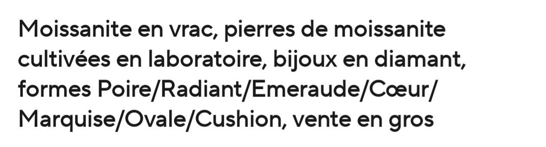 Pierres précieuses: diamant moissanite – Neuf avec emballage d'origine à Marly par tou_s9nd 1