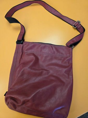 Umhängetasche Nuda Accessoires Leder rot gebraucht