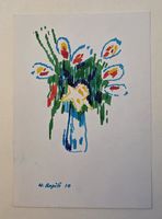 Walter Ropélé Original Buntstift/Papier 20x15cm handsign.