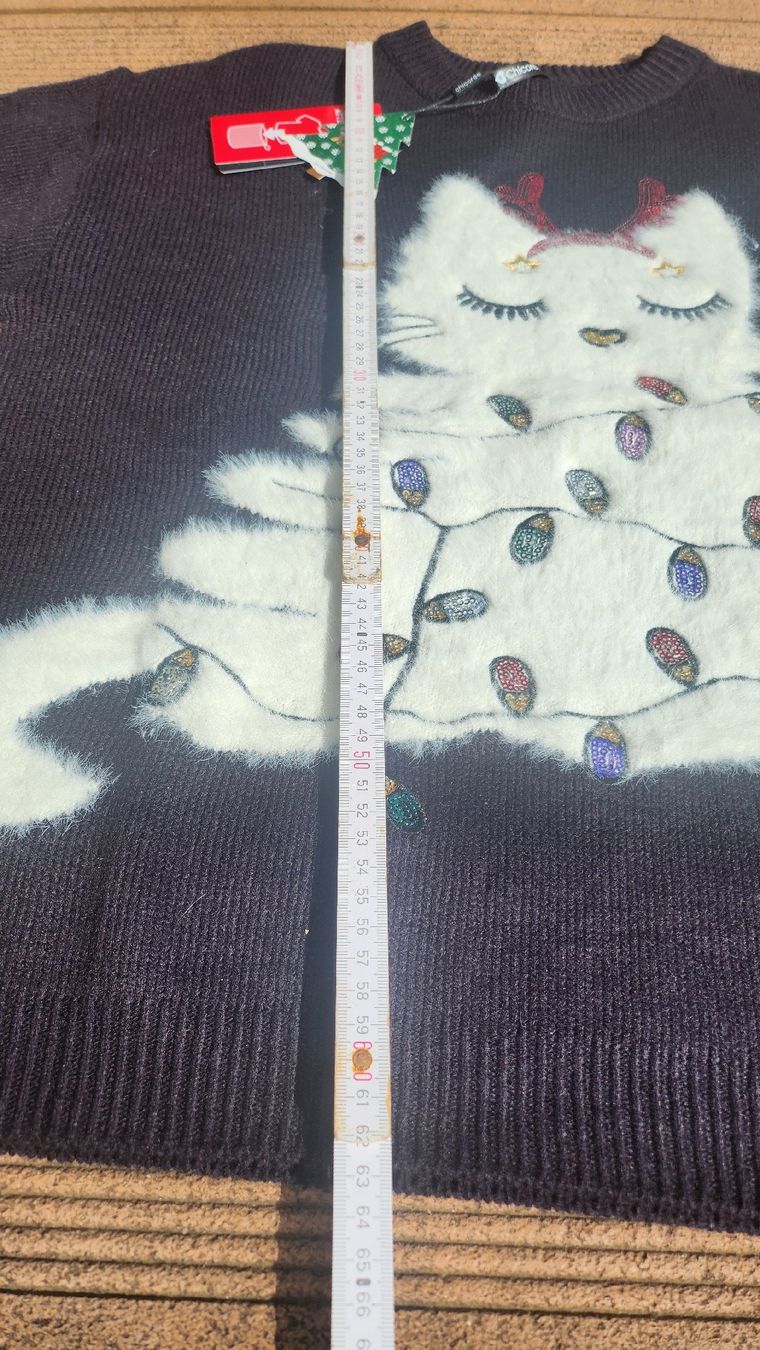 Maglioni & Felpe: Pullover noir motif CHAT Chicorée, taille M, NEUF  – Nuovo e nell'imballaggio originale da Agiez venduto da chouchanelle 8