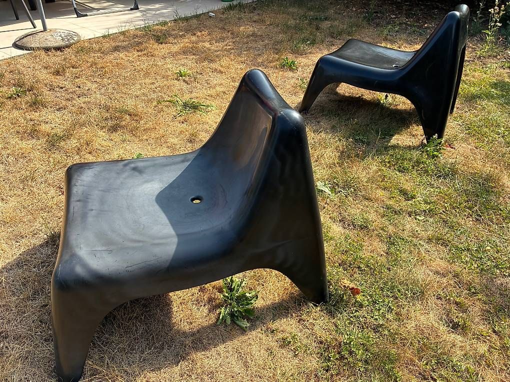 Ikea Sedie: Designerstuhl IKEA PS schwarz – Usato da Arisdorf venduto da ChristianA67 2