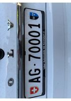 Nutzungsrecht der Autonummer AG 70001
