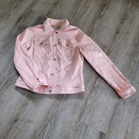 Damen Jeans Jacke in zartrosa L Tom Tailor