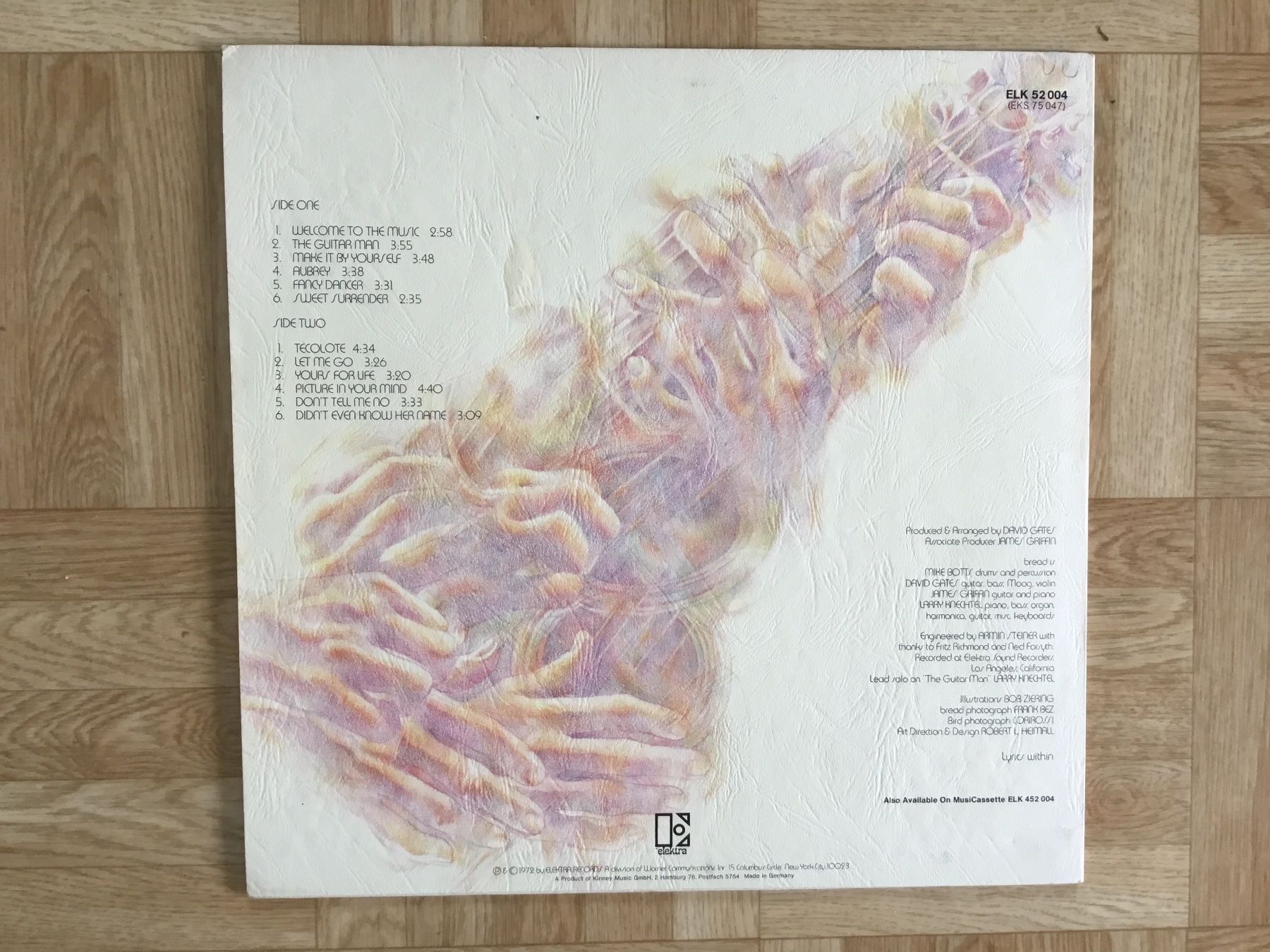 Dischi in vinile: Bread / Guitar men – Usato da Kreuzlingen venduto da Schuggerman 1