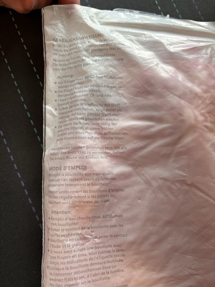 Sonstige antike Technik & Geräte: Bettflasche neu rosa – Neu (gemäss Beschreibung) aus Kesswil von Branca-01 9