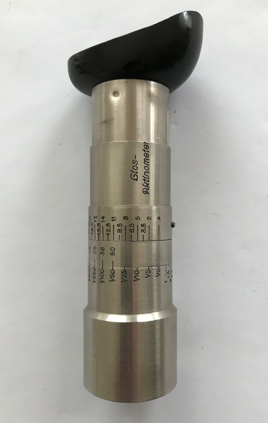 Misurare: Gios / Lios  Aktinometer – Usato da Birmenstorf venduto da Holzbeige