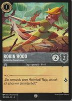 TCG Disney LORCANA DIE TINTENLANDE De 189 Robin Hood - Gelie