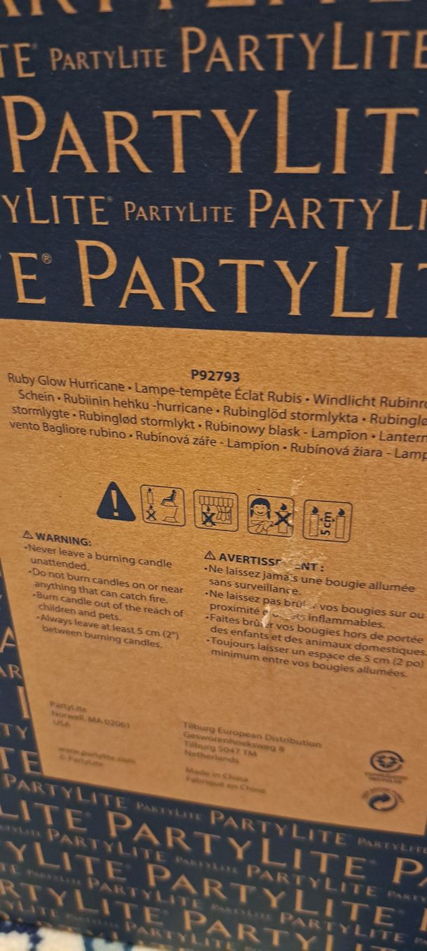 Partylite Portacandele: Partylite Windlicht – Usato da Boniswil venduto da Motze0 3