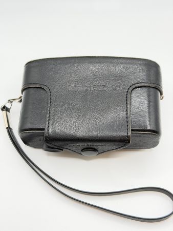 Minox GT35 Kameratasche Leder schwarz gebraucht guter Zustan