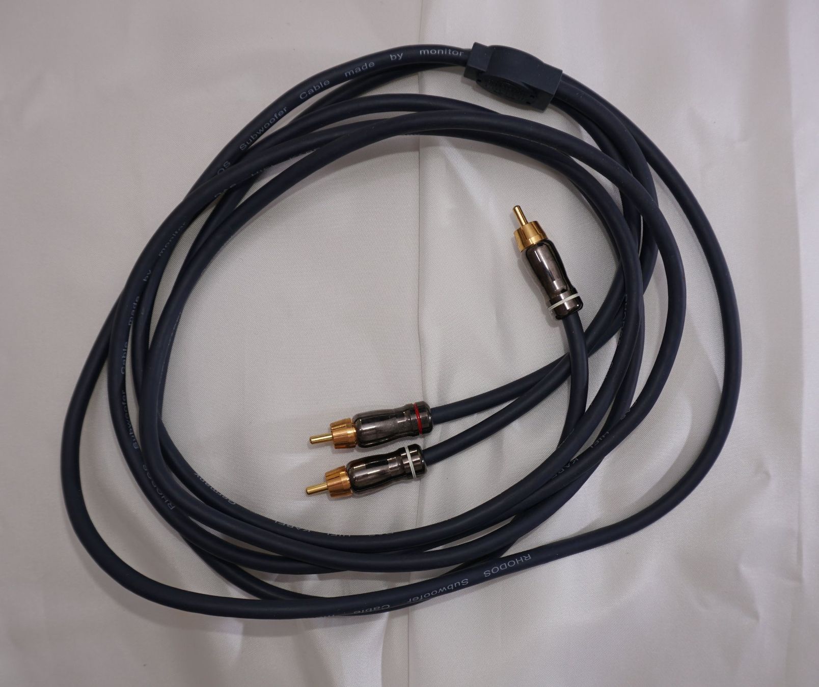 Kabel: Kabel, Hifi-Kabel, Rhodos Subwoofer Cable, 3 Meter – Gebraucht aus St. Gallen von Acer0110 2