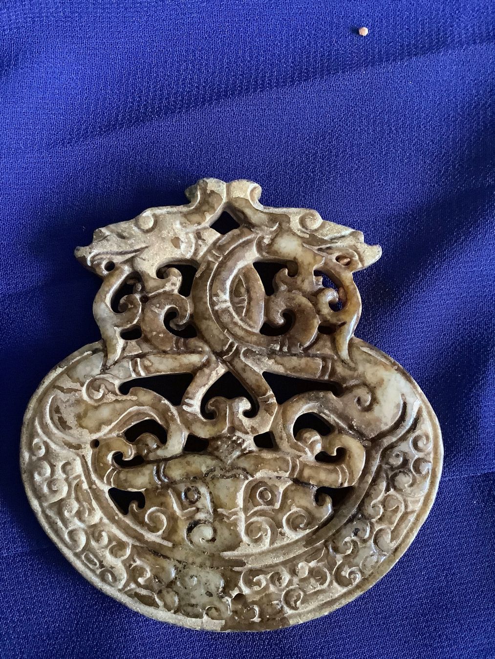 Ciondoli: Altes Jade Amulett – Usato da Zürich venduto da Albatros57 1