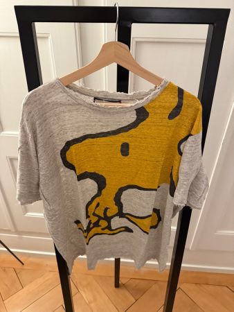 Gucci Peanuts T Shirt aus Leinen
