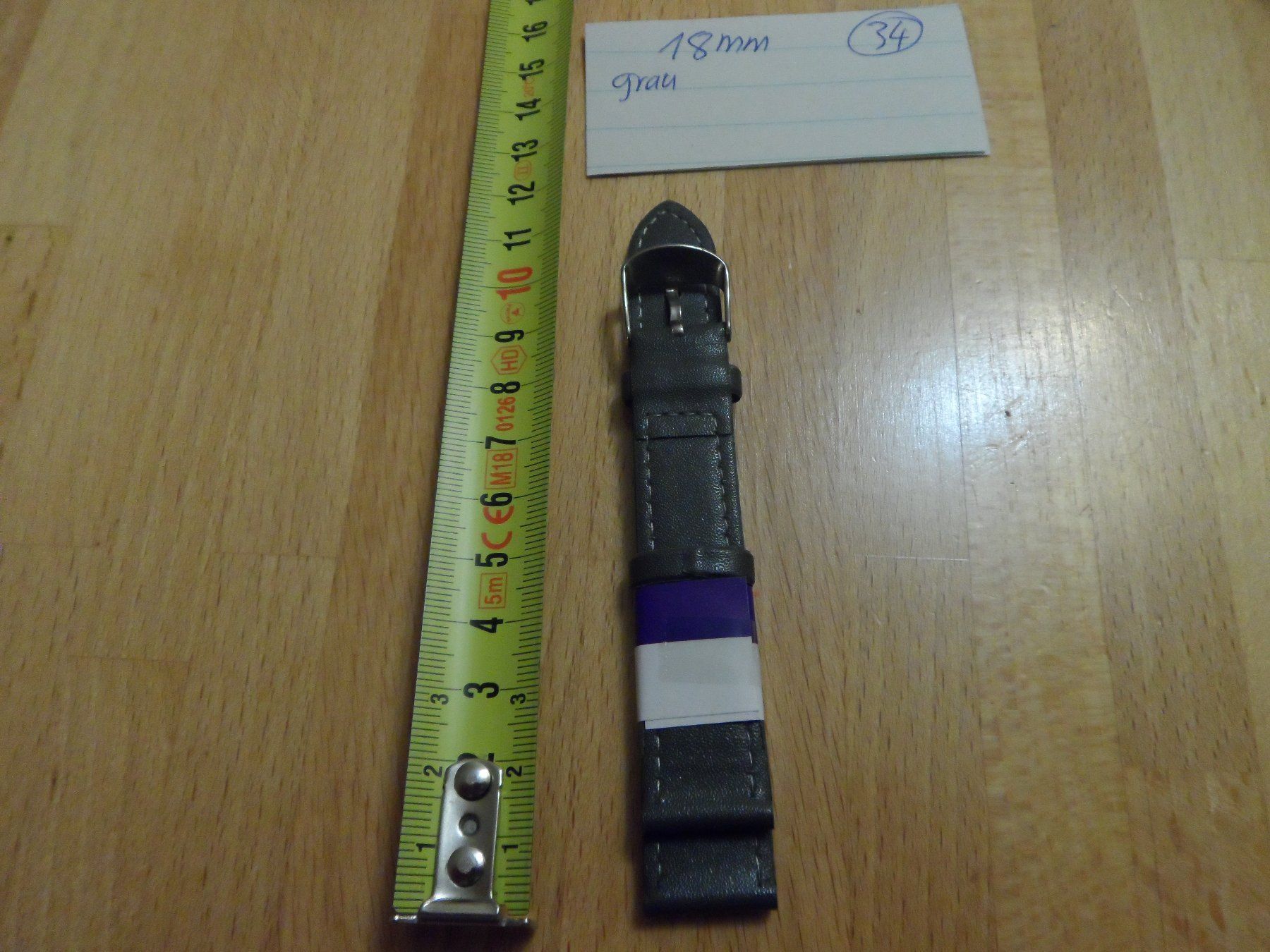 Armbänder & -reifen: 10 X uhrenarmband,18mm ,grau – Neu und originalverpackt aus Riehen von tamola67 5