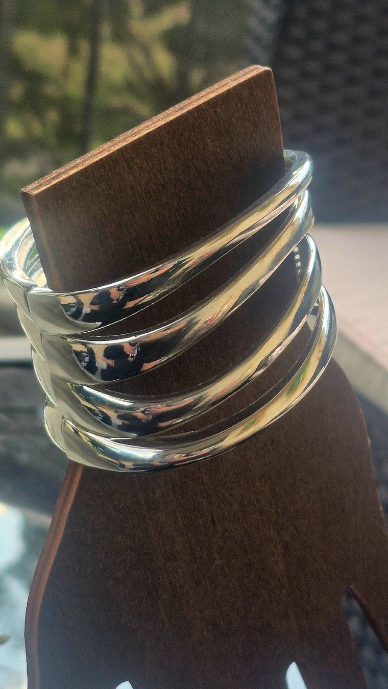 Bracelets: Bracciale multistrato metallo lucido – D'occasion à Giubiasco par Stefaniav 1