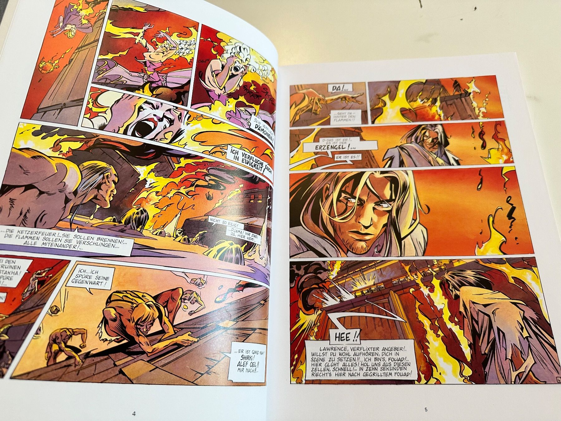 Fumetti: Das Stigma Band 3 - Der Erzengel - Splitter - Softcover – Usato da Münsingen venduto da Ganjam 4