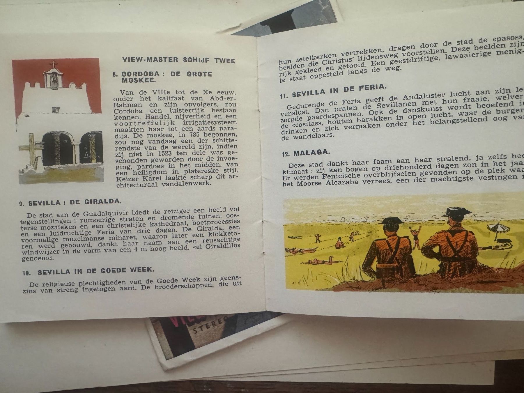 View-master Giocattoli: View-Master 3D: Nr. C 250 SPANJE - SPANIEN – Usato da Tegerfelden venduto da siebenmacky 3