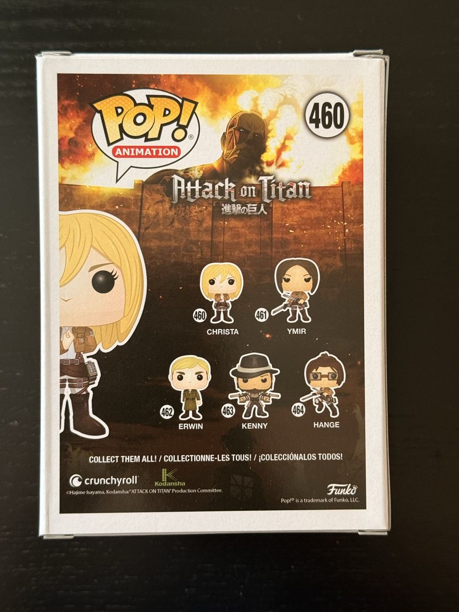 Funko Figuren: Funko Pop! Animation: Attack on Titan - Christa #460 – Neu (gemäss Beschreibung) aus Dornach von profi-shopper 2