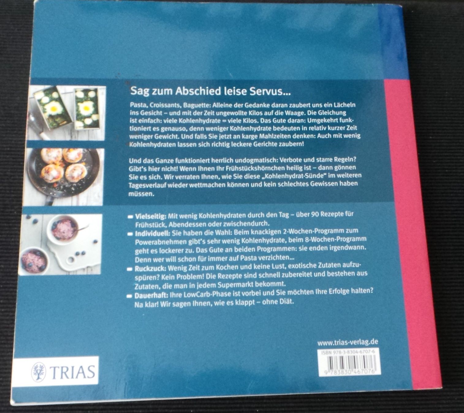 Libri: Buch "Low Carb - Das 8-Wochen-Programm" – Usato da Flamatt venduto da Tattoo18 1