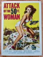 ATTACK Of The 50 Ft. WOMAN Poster A3 Movie