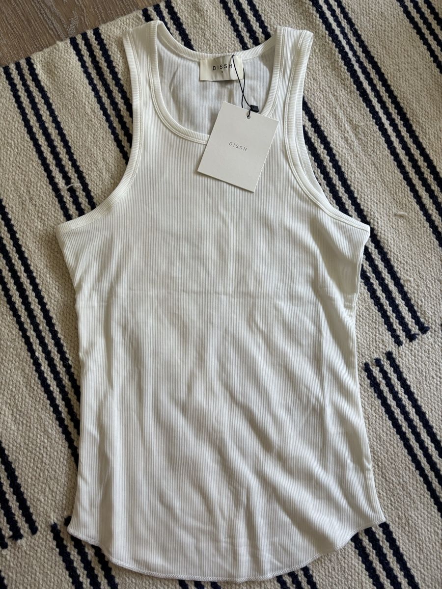 Top: Dissh Nina Tank Top S – Nuovo e nell'imballaggio originale da Zürich venduto da CanBC
