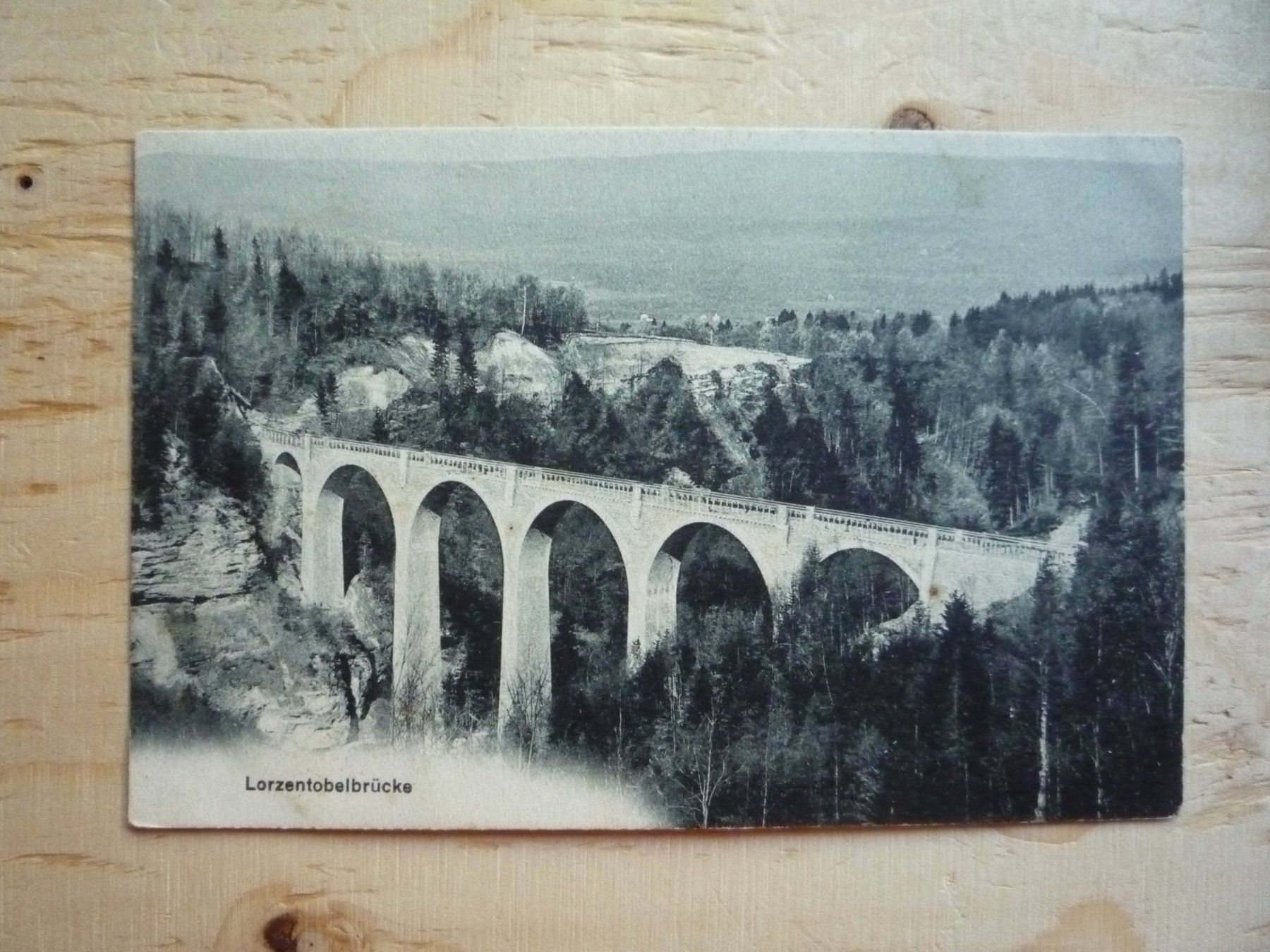 Cartoline postali: Lorzentobelbrücke, 67 – Usato da Rieden SG venduto da Brockehuesli