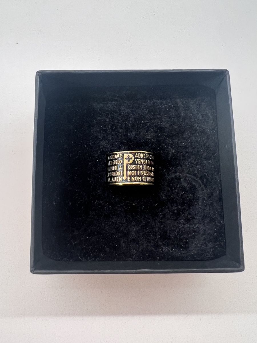 Anelli: Ring Pater Noster , Tuum Italia – Usato da schaan venduto da Ak9jg8