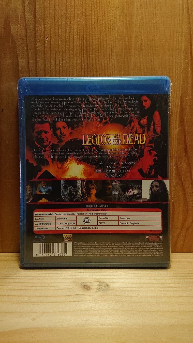 Alle DVDs: LEGION OF THE DEAD Blu-Ray – Neu (gemäss Beschreibung) aus Wilderswil von Exebub 1