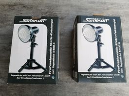 Somicon Stativ-Fotoleuchten 2 Stück