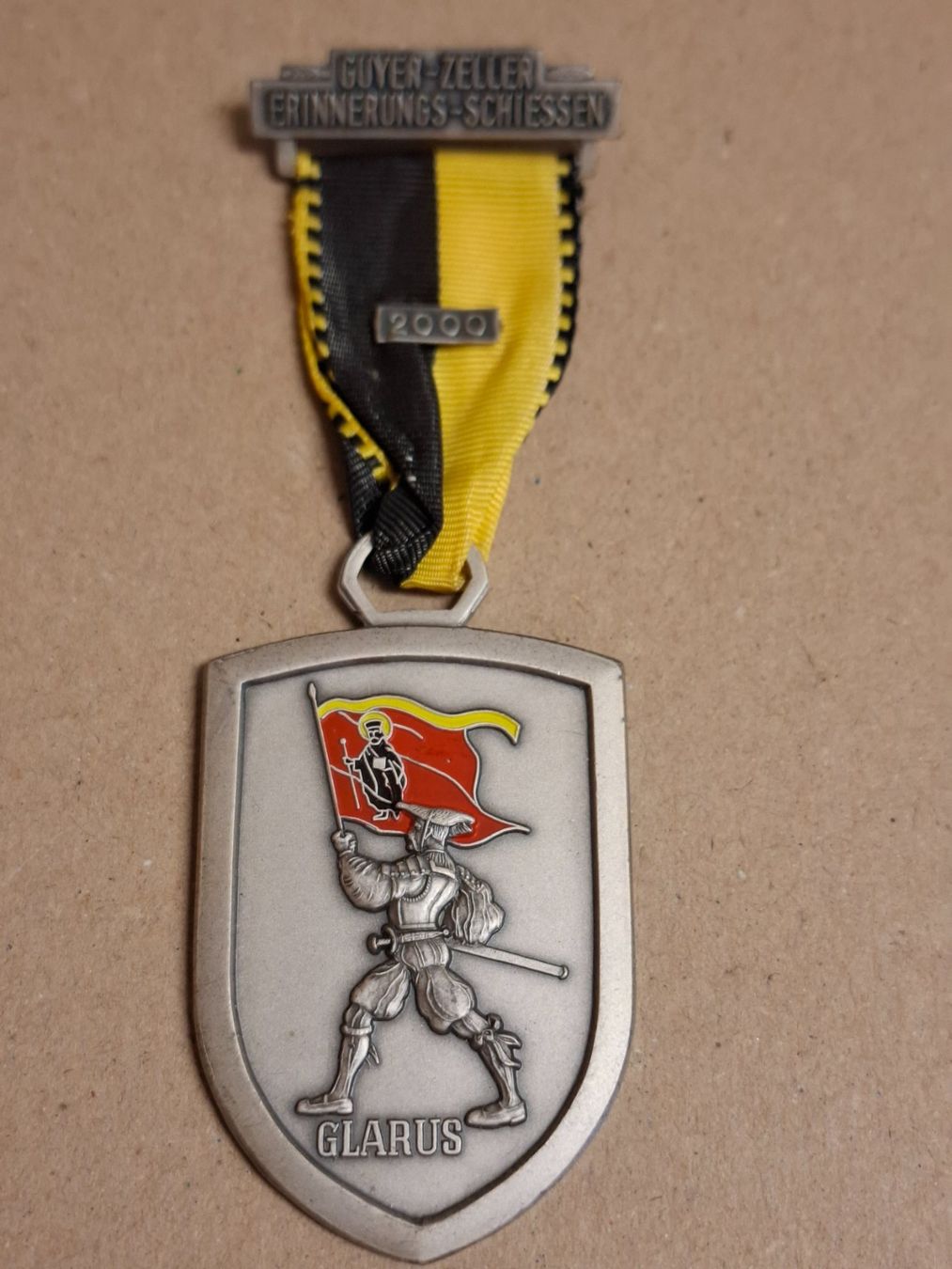 Medaglie: Glarus Bannerträger (y738) – Usato da Schwanden GL venduto da Suvorov 2