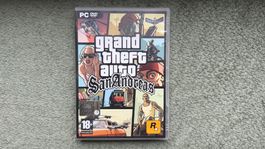 PC DVD grand theft auto SanAndreas