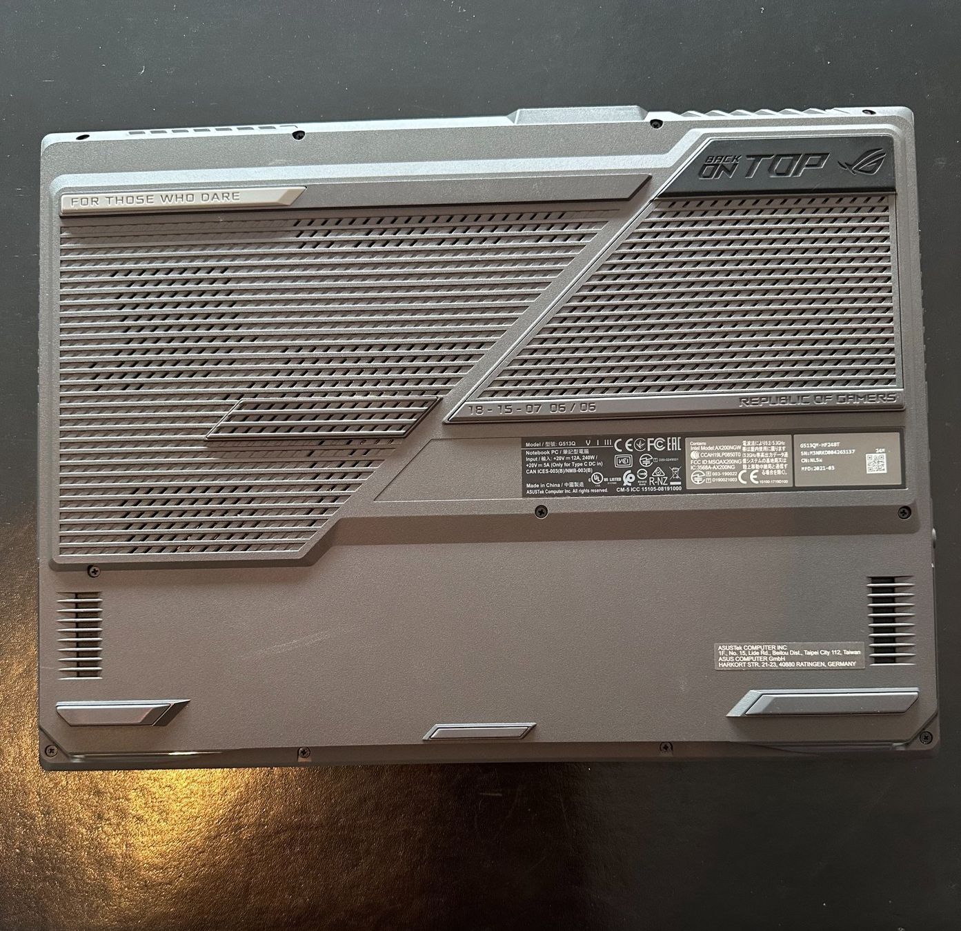 Asus Portables: ASUS ROG Strix G15 – D'occasion à Meilen par LazarBrothers 3