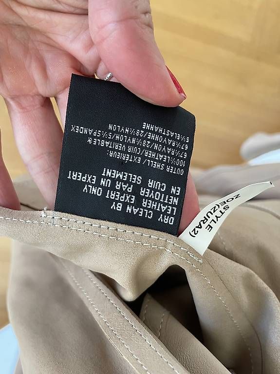 Giacche: Lederjacke beige – Usato da Zug venduto da tan_lw8j 2