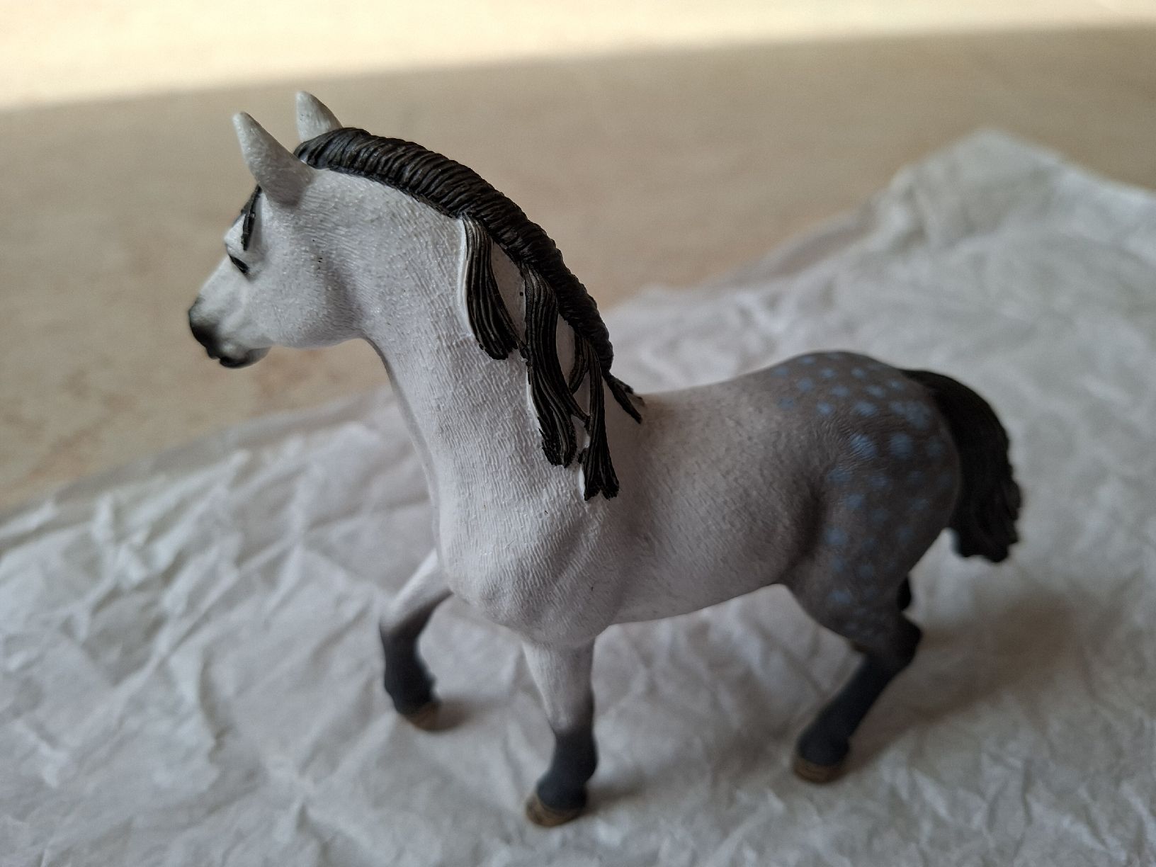 Schleich Giocattoli: Schleich Pferd Andalusier Hengst – Usato da Klingnau venduto da vollmond36 1