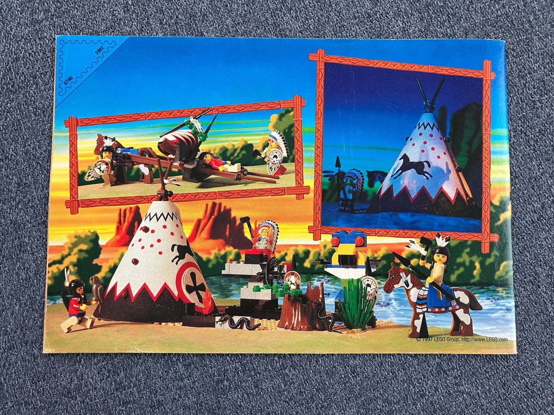 Lego Giocattoli: Lego System Chief's Tepee (6746) – Usato da Windisch venduto da sevenless91 1